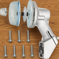Trimmer Gearbox Steel Gears Strimmer Gear Head Rust Resistant for Grass