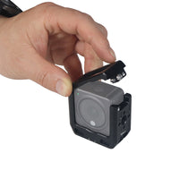 BGNing Aluminum Alloy Cage Protection Frame with Charging and Heat Dissipation for DJI Action 2 Camera