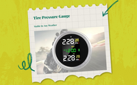 Solar Motorcycle TPMS, instant alerts