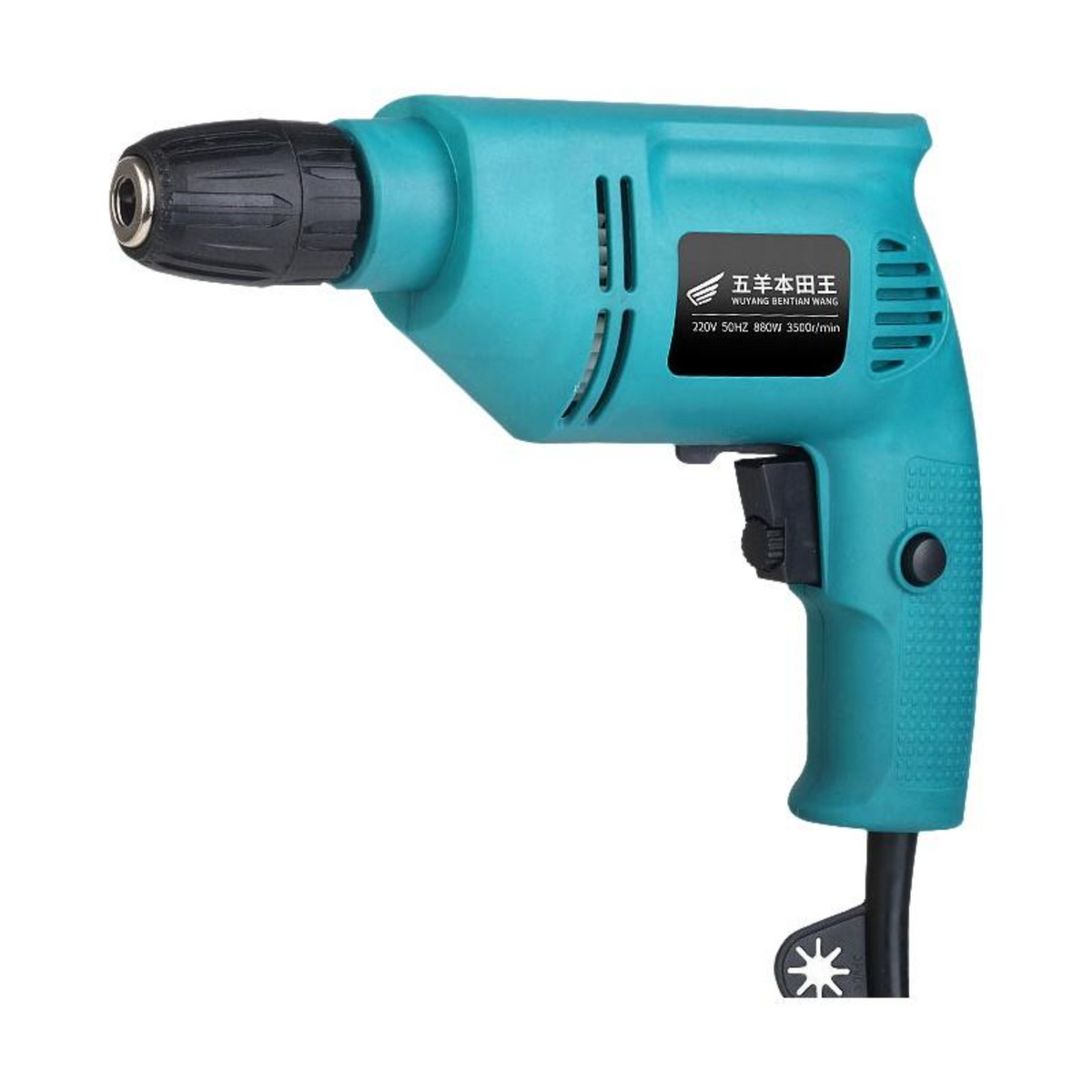 Variable speed high-power drill