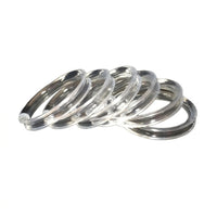 Jewelry Organiser Stand, Lightweight C Shaped Acrylic Holder, Jewellery Storage for Craft Fair Display, Clear Bracelet