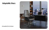Sled Base Guest Chair Ergonomic Design Conference Seat Easy to Clean sturdy Duty for Students
