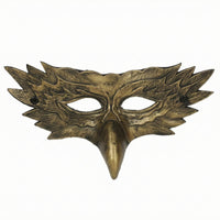 Eagle Mask Sculpted Bird Mask with Beak Molded Rigid for Partygoers, Masquerade, Halloween