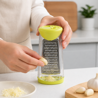 Sturdy Synthetic Material Food Shredder, Handheld Cheese Shredder with Fine Grating Surface, Woodland Kitchen Gadgets for Meal Prep