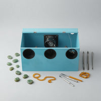 Fully Enclosed Dust Box Side Handholds Workshop Tool Clear Panel