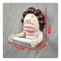 Cartoon Bathroom Tissue Holder No Character Toilet Roll Holder Decorative