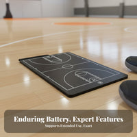 Basketball Coaching Board with Screen Eye-Protecting Basketball Board with Digital Pen Reusable for Coaches
