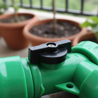 Irrigation Tubing Adapter Garden Hose Quick Connect Weather-Resistant Garden Hose for Greenhouses