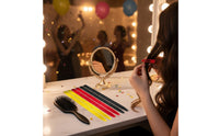 12 Pieces Matte Hair Extensions with Clips Straight Clip-in Hair Extension Silky Clip-in Hairpieces High-Temperature for Cosplayers, Cosplay, Parties, Concerts