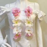 Bridal Hanger Floral Decoration Photo Prop Artificial Flower Sash for Graduates