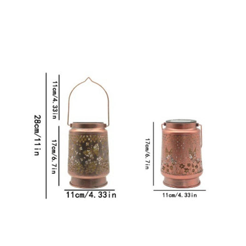 Hummingbird Lantern Warm Radiance Garden Flier Garden Lantern Long-Lasting