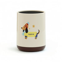 Open Top Wastebasket Lightweight Waste Bin Small for Nursery, Bedroom