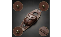 Motorcycle Tank Bag with Rivets Studded Motorcycle Tank Bag with Lanyard Strap-Closure Organizer for Cruisers Riders, Motorcyclists