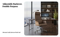 Reclining Computer Chair with Footrest Comfortable for Long Sitting Office Furniture Ergonomic Design Highspine assistance