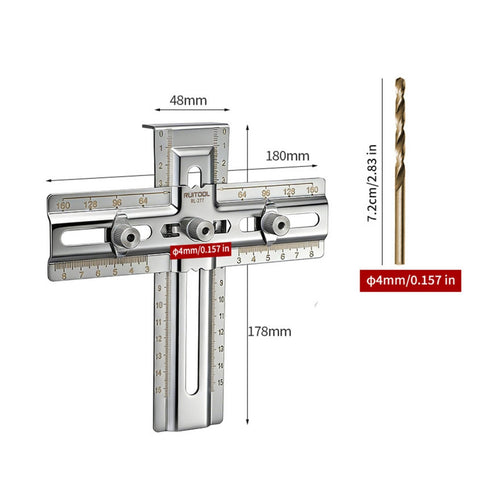 Stainless Steel Hole Long-Lasting for Carpenters, Woodworkers