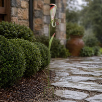 Carnivorous Plant Stake Fiberglass Carnivorous Flower Sculpture Painted