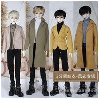BJD Doll Clothes for 60cm Male Doll, 3-Piece Suit Set, Prince Style