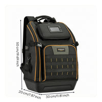 Heavy Duty Tool Bag Backpack Top Carry Handle Heavy Duty Tool Backpack