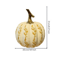 Tabletop Pumpkin Ornament Fall Theme for Living Room