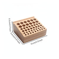 Leather Working Tool Rack Multi-Hole Design Leather Craft Tool Organizer