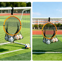 Soccer Goal Target Net Compact Soccer Goal Net with Target Sturdy for Striking Practice