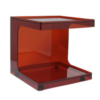Wheeled C-Table Multi-Functional Household Furniture Space-Saving Design