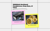 Noise Cancelling Neckband Headphones