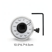 Twist Angle Gauge 360 Degree Tool for Automotive Workshop, Mechanics, DIYers