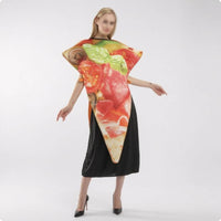 Pizza Slice Costume Party Wear Wedge Costume Poncho Effortless Wear for Performance