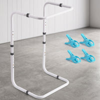 Blanket Lifter with Clips Sturdy Blanket Lifter Metal Bed Cradle with Clips for Bedroom