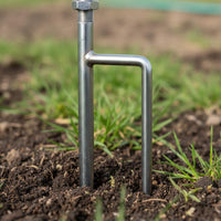 Garden Hose Support Stake Silver Hose Support Stake Easy to Install for Spraying
