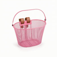 Smooth Handlebar Basket with Straps Removable Bike Basket with Handle Long-Lasting Ergonomic for Toddlers