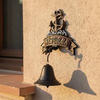 Nautical Anchor Entry Bell Mediterranean Theme House Decoration Loud Chime