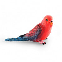 Textured Miniature Parrot Model Mini Parrot Figurine Colorful Desktop Bird Toy Realistic for Shelves