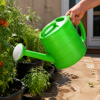 Large Capacity Watering Can with Dual Spray Modes and Copper Nozzle, 3L-10L