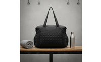 Travel Duffel Bag Organized Pockets Mother's Bag Removable Shoulder Strap for Moms, Women, Fitness