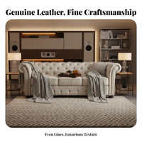 traditional design U-Shaped Tufted Sofa Designer Look U-Shaped Lounger with Chaise configurable Configuration Booth Seating firm-density Foam for Interior Designers, Business Owners, Reception Area, Hotel Lobby, Home Theater, living room