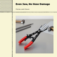 Hose Pinch Closed Pliers, Line Clamp Pliers, Alloy Repair Tool for Automotive, Flexible Hoses, petrol Lines, Maintenance