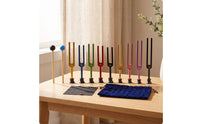 9 Pieces Tuning Fork Set Relaxation Sound Heal  Instruments Spiritual Center Instrument for Practitioners