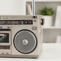 Tape Recorder Flower Pot Creative Design Radio Planter Realistic Shape for Desk