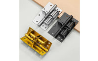 Quiet-Action Coil Hinge Buffered Rebound Self Closing Hinge for Home, Cabinet