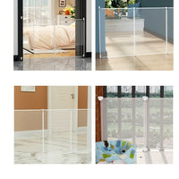 Clear Acrylic Pet Partition Full Visibility Acrylic Pet Panel Sturdy Clear Dog Gate Cat Owners, Doorways