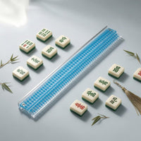 Mahjong Tile Pusher Lightweight Acrylic Tile Ruler Sturdy