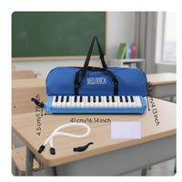 Includes Carrying Bag Melodica Drain Valve Pianica Hand Strap Key Flute for Students, Children, Beginners, Classroom