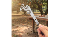Stainless Steel Orchard Girdling Tool Handheld Adjustable Girdling Cutter Manual Circular Cutting Tool Lever-Action for Orchardists, Gardeners, Arborists, Garden, Grafting, Pruning