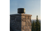 Chimney Weather Hood Heating Flue Flue Cover for Fireplace
