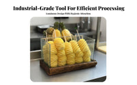 Professional Pineapple Peeling Machine Sturdy Duty Professional Pineapple Peeling Tool Fruit Processing Tool Long-Lasting