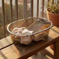 Integrated Washboard Basin Easy to Clean Washboard Basin Compact