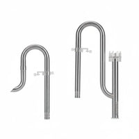 Aquarium Inflow Outflow Pipe Kit Rust Resistant Surface Skimmer Pipe Set