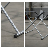 Cross Stand with Padded Arms Sturdy Car Painting Stand Secure Paint Rack for Body Shops